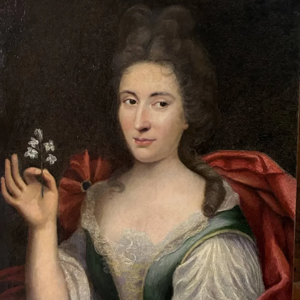 Claire Brochu Restauration De Peintures Marseille Portrait De Femme XVIII°