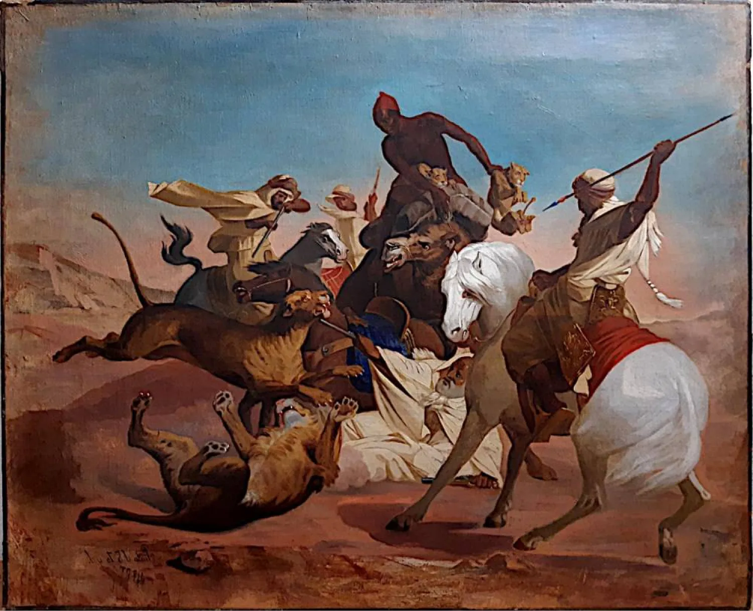 Claire Brochu Restauration De Peintures Marseille APRES 3