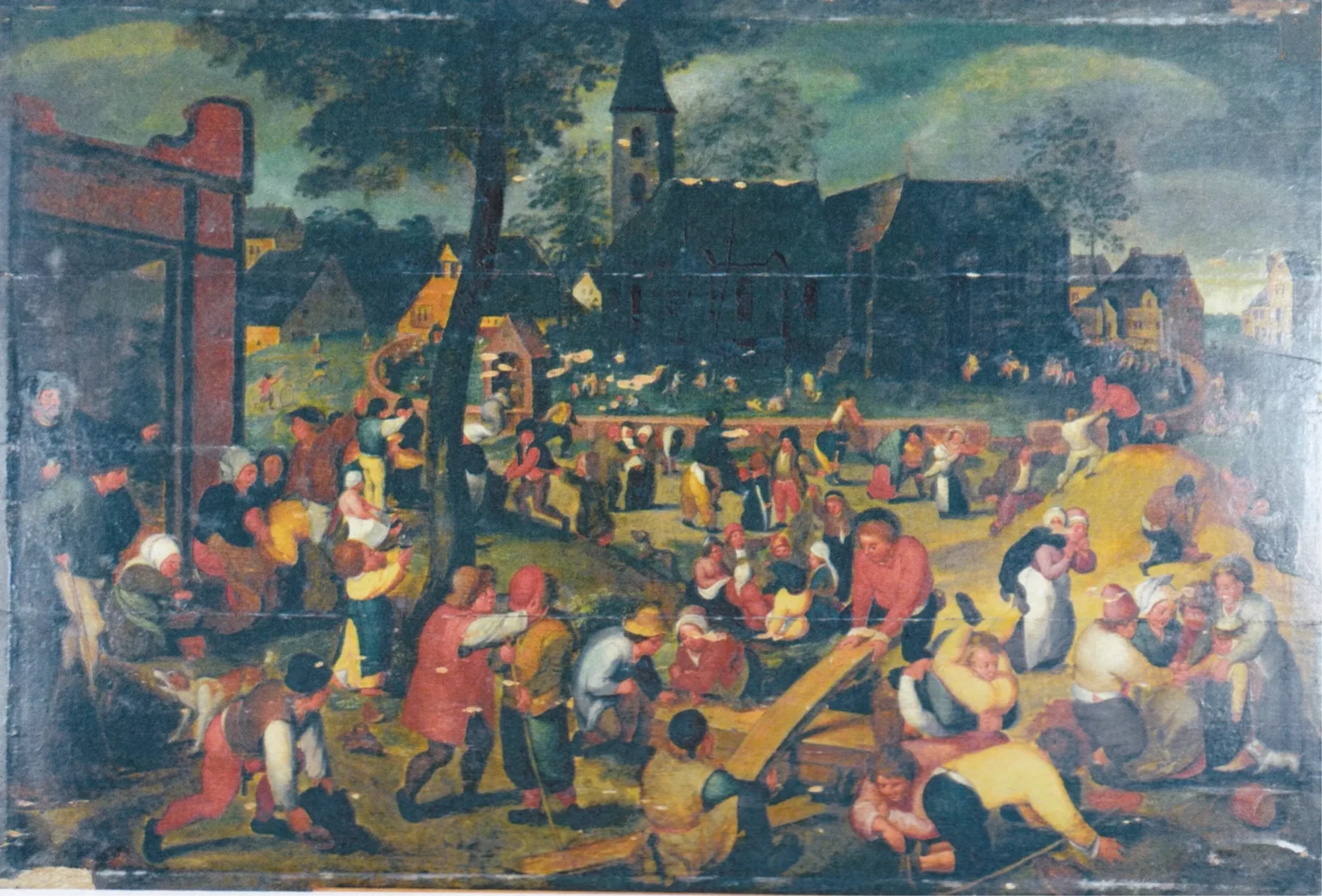 Claire Brochu Restauration De Peintures Marseille Claire Brochu Restauration De Peintures Marseille Martin Van Cleve Avant Restauration 1 Scaled 1